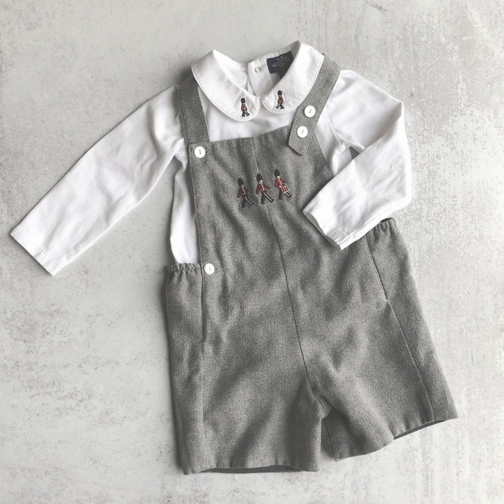 London Guard Bib Shorts with Collar Shirt
